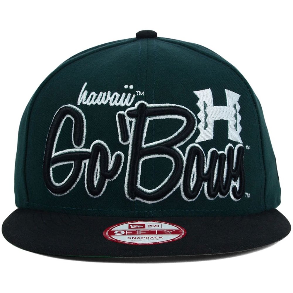 NWT New Era Hawaii Warriors Go Bows Snapback Hat